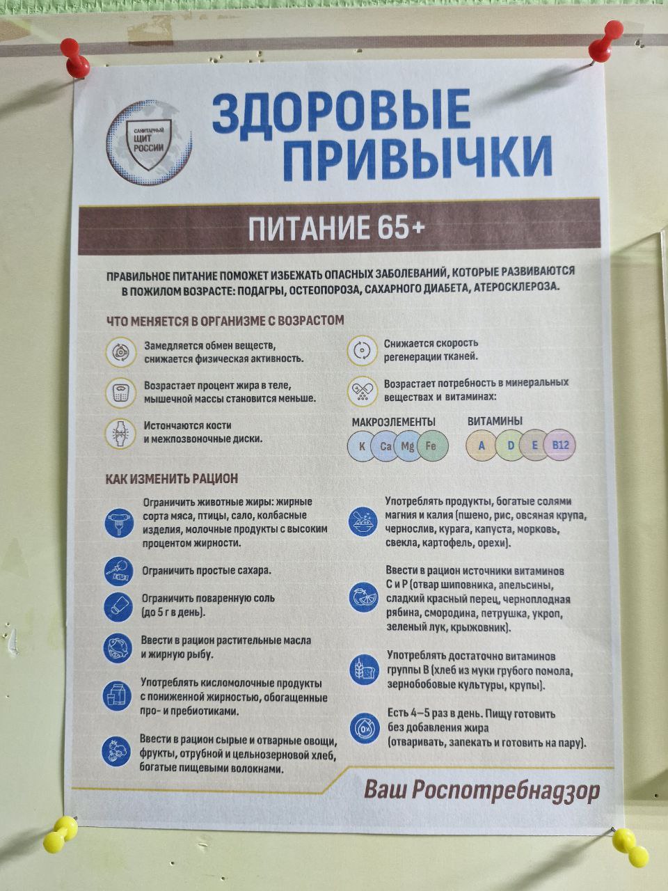 Правильное питание в пожилом возрасте