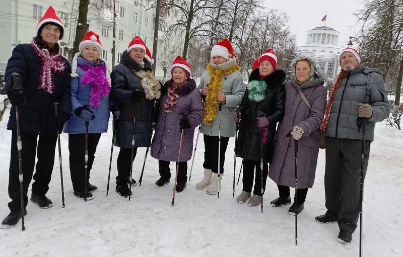 Зимняя прогулка на свежем воздухе