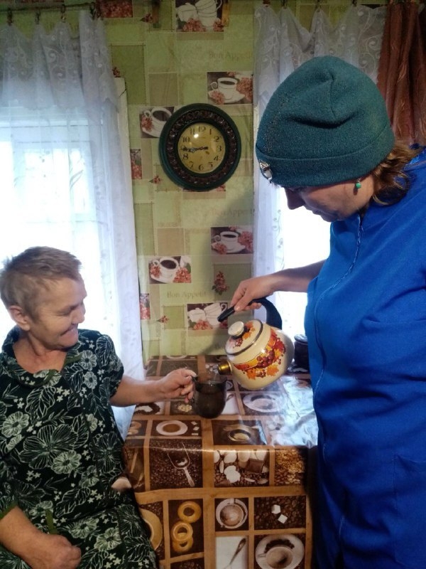 Трудовые будни социального работника