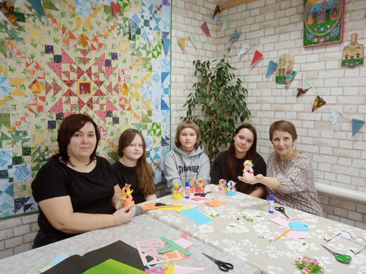 Мастер-класс к 8 Марта