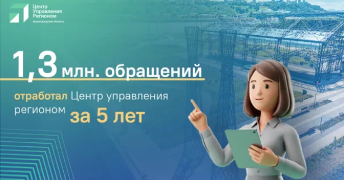 Центр управления регионом Нижегородской области отмечает 5 лет своей работы 