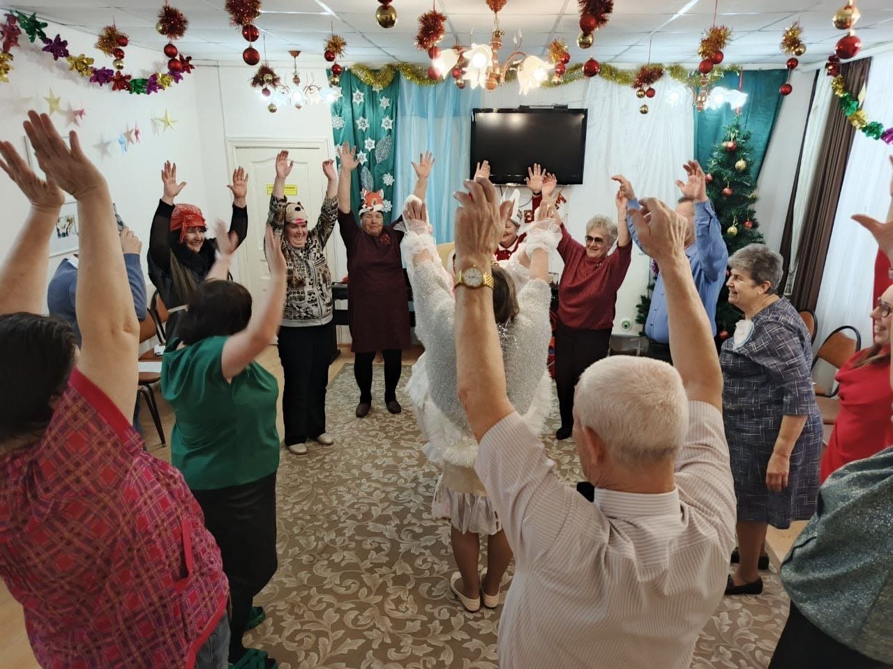 День рождение Снеговика