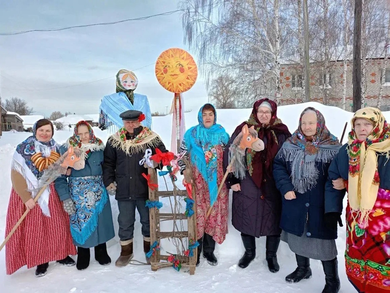 Масленица в клубе «Посиделочки» 