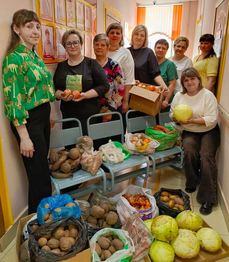 Овощи для доброго дела!